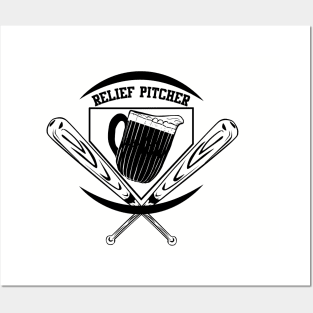 Relief Pitcher Posters and Art